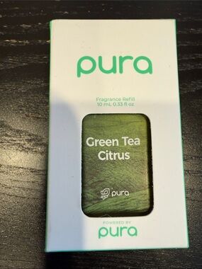 pura Green Tea Citrus Fragrance Refill - Green